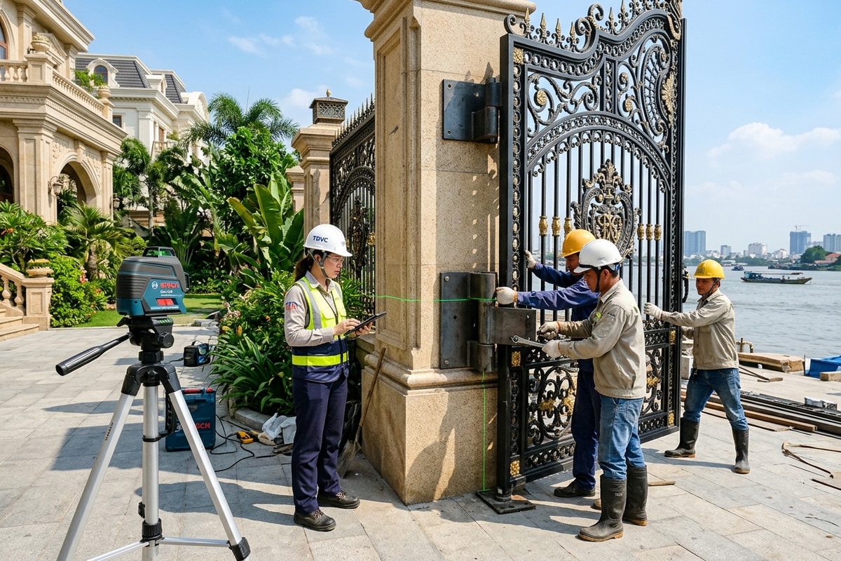 Chi tiết hoa văn nghệ thuật bàn giao cho Anh Hoàng Lê Minh