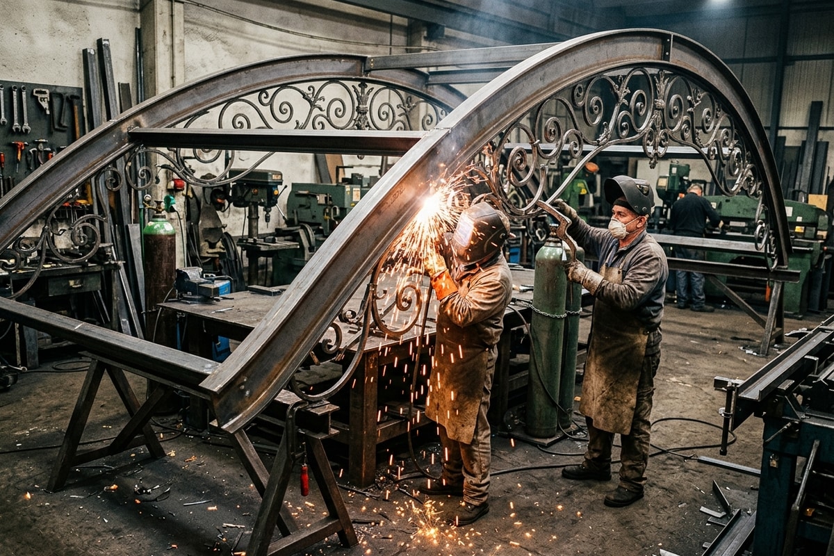 Gia công rèn tay kim khí cho Anh Trần Quốc Tuấn