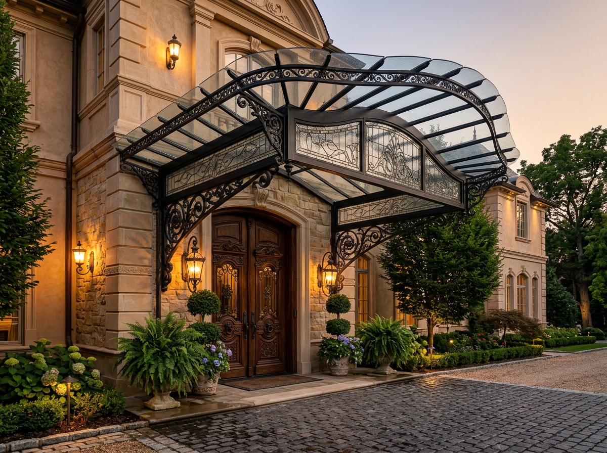 Mái kính nghệ thuật Chateau